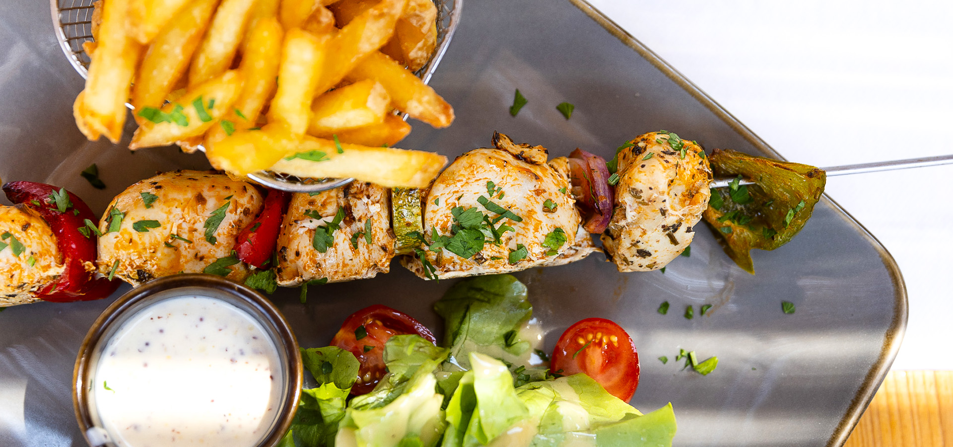 La pagode plat brochette